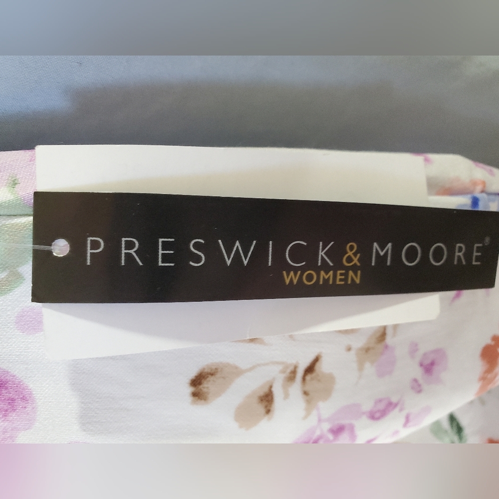 Preswick And Moore Floral Skort Size 1x - Picture 3 of 11